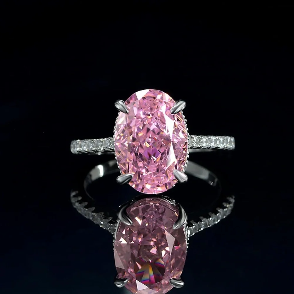 3ct Oval Sapphire Ring - Picture 4 of 14